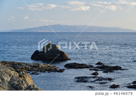 北海道松前町で北海道最南端の白神岬の風景を撮影 北海道松前町で北海道最南端の白神岬の風景を撮影 46146079