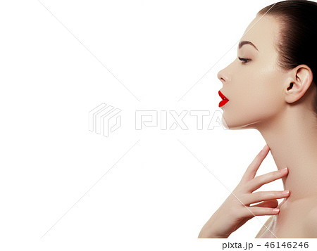 Beautiful girl. Beauty model. Fashion makeup. Body Beautiful girl. Beauty model. Fashion makeup. Body 46146246