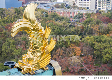 大阪城 大坂城 天守閣 46146331