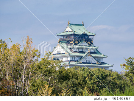 大阪城 大坂城 天守閣 46146367
