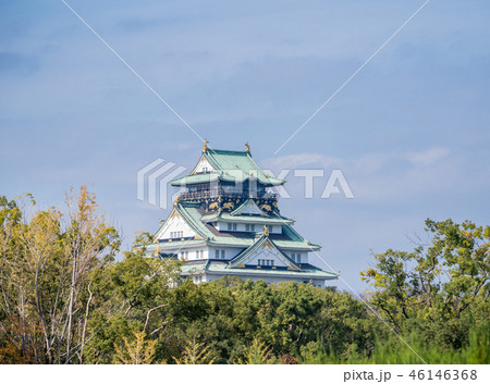 大阪城 大坂城 天守閣 46146368
