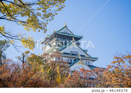 大阪城 大坂城 天守閣 46146376