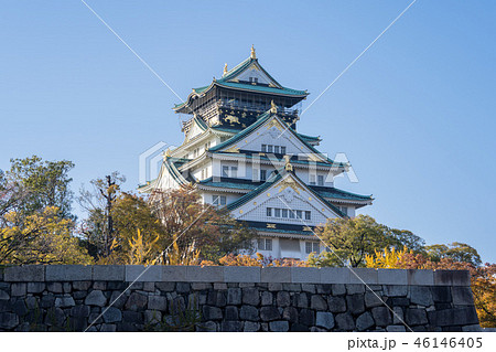 大阪城 大坂城 天守閣 46146405