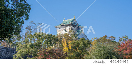 大阪城 大坂城 天守閣 46146442