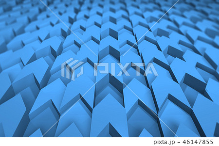 矢印パターンの背景画像 青 のイラスト素材