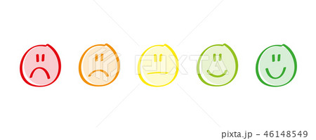 rating satisfaction feedback in form of emotions excellent good normal bad awful 46148549
