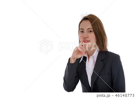 ビジネススーツの女性 46148773