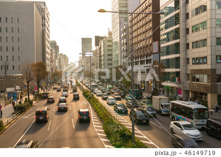 《東京都》246号線青山通り・トラフィック 46149719