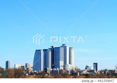 冬の名古屋市 都市風景 冬の名古屋市 都市風景 46150847