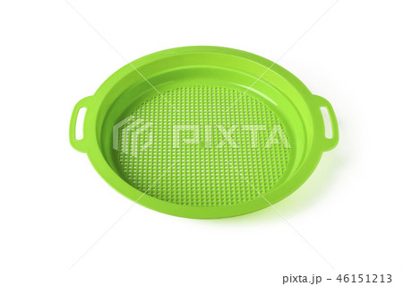Green plastic sieve 46151213