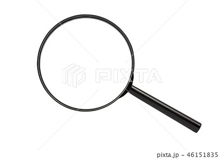 Magnifying glass isolated on white background Magnifying glass isolated on white background 46151835