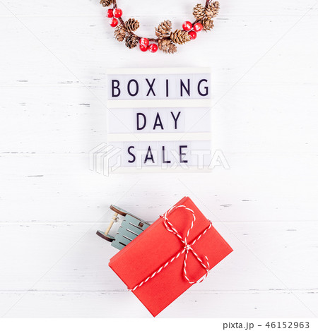 Boxing day sale seasonal promotion 46152963