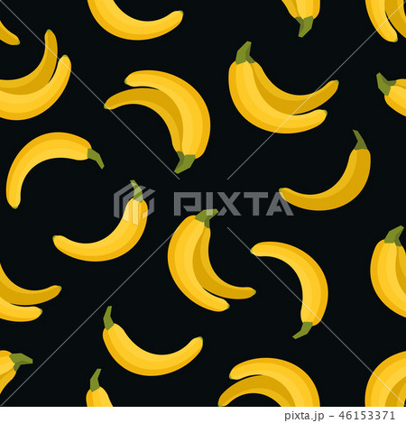 Seamless background with yellow bananas. Seamless background with yellow bananas. 46153371