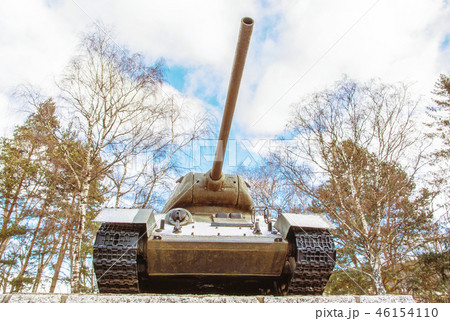 Soviet tank T-34 of the World war II, Kezmarok 46154110