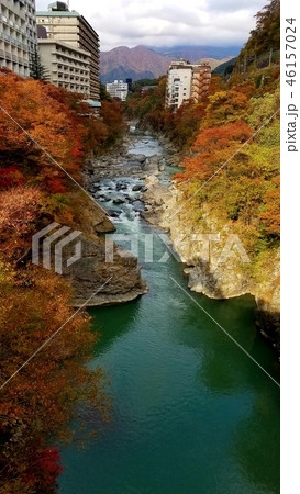鬼怒川の紅葉 鬼怒川の紅葉 46157024