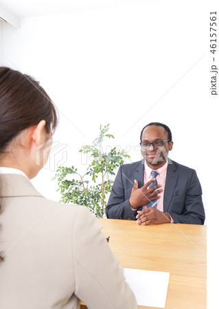 ビジネスシーン ビジネスシーン 46157561