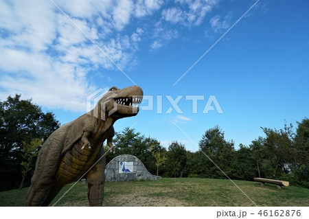 公園の恐竜 公園の恐竜 46162876