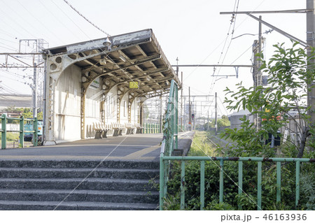 鉄路風景（神奈川県、鶴見線、初夏） 46163936