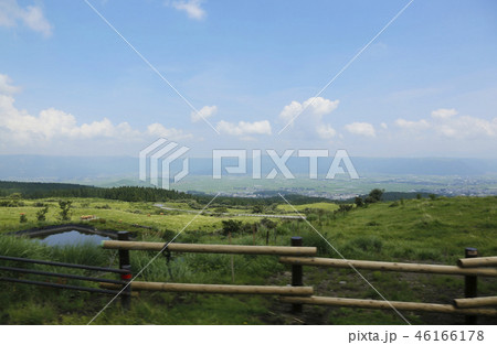 阿蘇山　南阿蘇村　九州 46166178