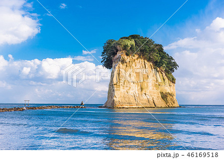 Suzu, Japan at Mitsukejima Island. 46169518