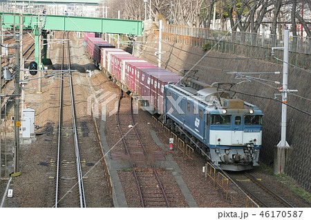 EF641046　貨物列車 46170587