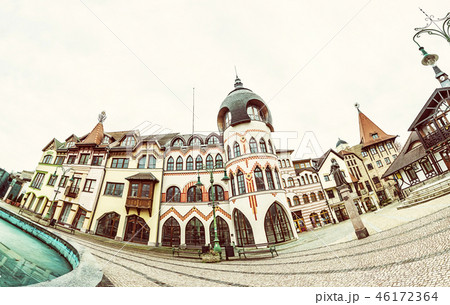 Courtyard of Europe in Komarno, Slovakia 46172364
