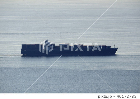 東京湾の貨物船 46172735