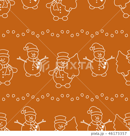 Christmas, New Year 2019 seamless pattern 46173357