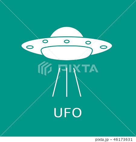 UFO vector icon Alien space ship. World UFO day. 46173631