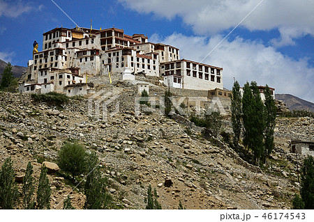Likir Gompa in Ladakh, India Likir Gompa in Ladakh, India 46174543