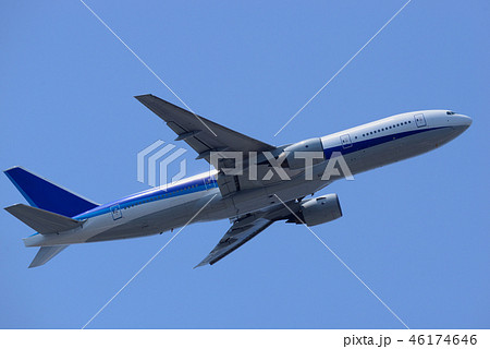 旅客機 B777 離陸 46174646
