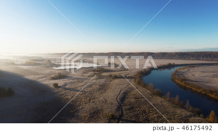 Aerial drone view, of the 46175492
