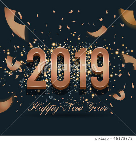 2019 Happy New Year Celebration Backround Design 2019 Happy New Year Celebration Backround Design 46178375