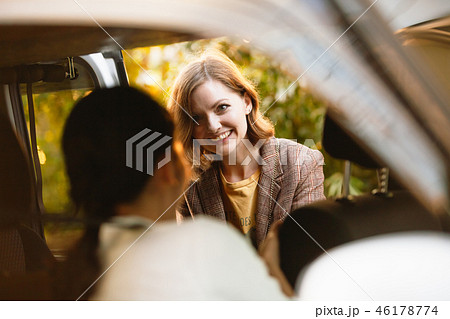 ライドシェア クルマ 女性 外国人 インバウンド ライドシェア クルマ 女性 外国人 インバウンド 46178774