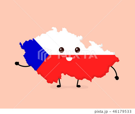Cute funny smiling happy Czech Cute funny smiling happy Czech 46179533