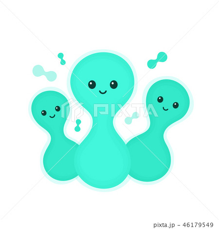 Cute funny happy smiling cute green  Cute funny happy smiling cute green  46179549