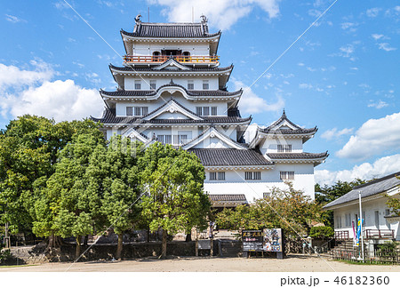 福山城天守正面 46182360