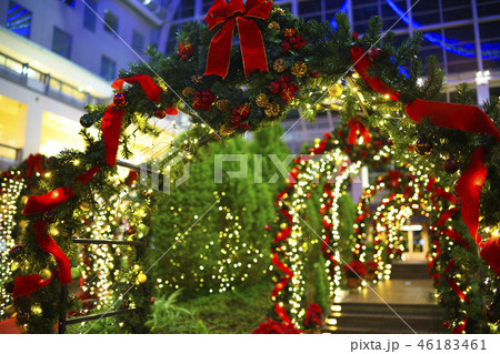 クリスマスの飾り付けイメージ クリスマスの飾り付けイメージ 46183461