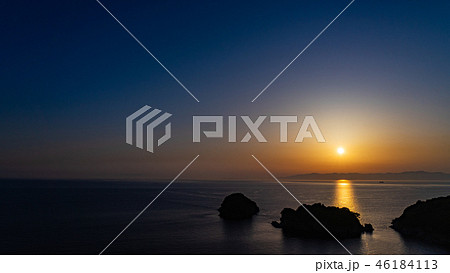 雑賀崎からの夕陽 雑賀崎からの夕陽 46184113