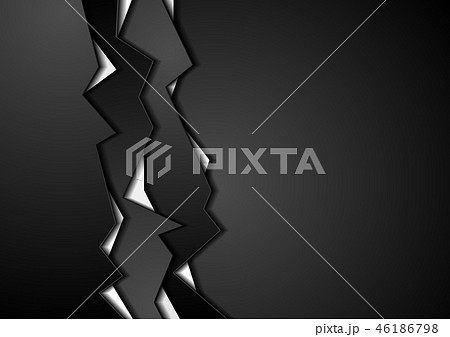 Black and white abstract corporate background 46186798