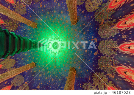 タイ・バンコクのワット・パクナム寺院 タイ・バンコクのワット・パクナム寺院 46187028