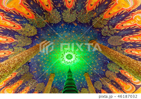 タイ・バンコクのワット・パクナム寺院 タイ・バンコクのワット・パクナム寺院 46187032