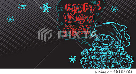 Bad Santa happy new year 46187733