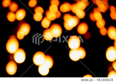 灯火:デフォーカス 揺らぎイメージ 灯火:デフォーカス 揺らぎイメージ 46188828