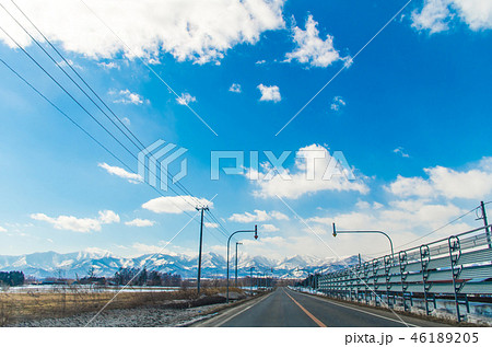 北海道　十勝平野のドライブ 46189205