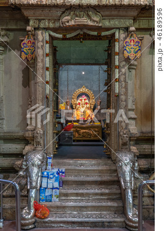 スリ・ヴィラマカリアマン寺院の屋内 スリ・ヴィラマカリアマン寺院の屋内 46189596