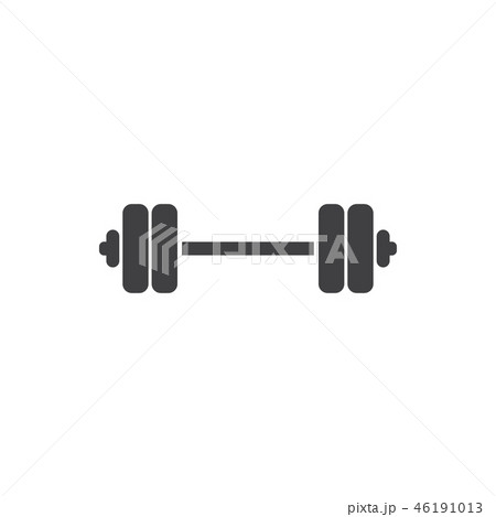 Illustration of barbell logo icon design template Illustration of barbell logo icon design template 46191013