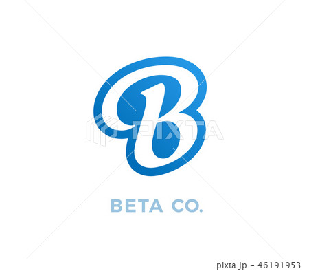 Letter B vector logo design 46191953
