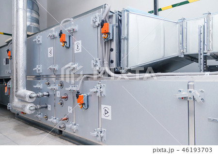 Industrial ventilation handling unit. Recirculation system appliance Industrial ventilation handling unit. Recirculation system appliance 46193703