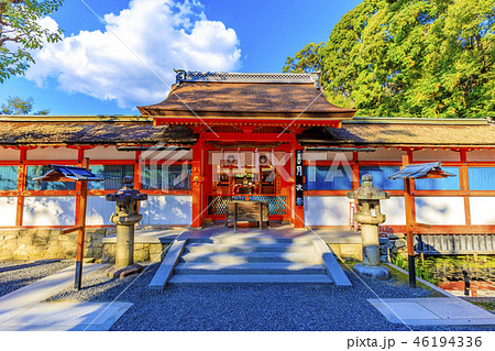 京都 吉田神社の写真素材
